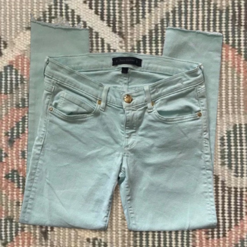 Juicy Couture Pale Blue Skinny Jeans